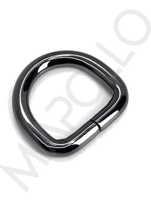 Miapollo 2,5 x 2 x 4MM Yüksek Askı  D Halka Black