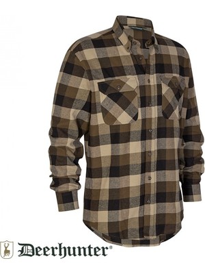 Deerhunter Marvin Kahverengi Kareli Gömlek 43/44