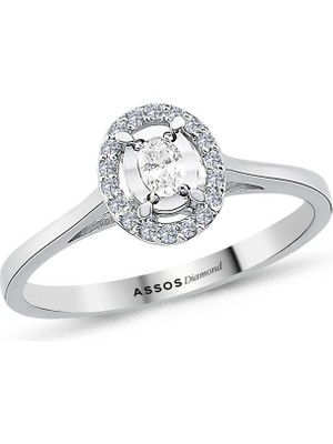 Assos Oval Kesim Pırlanta Yüzük