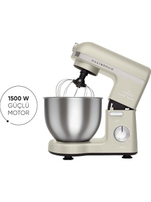 Karaca Mastermaid Chef Stand Mikser Soft Cream 1500W 5 Lt