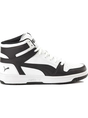 Puma Rebound Erkek Siyah Beyaz Ayakkabı 369573 13 E-45
