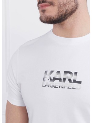 Karl Lagerfeld Erkek Bisiklet Yaka Tişört 755088 U007160