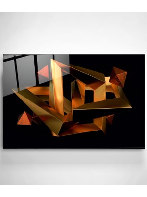 Hinora Boyutlu Cam Tablo, Dekoratif Cam Tablo