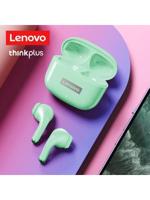Lenovo Livepods Bluetooth Kulaklık Tws Kulak İçi Kablosuz Kulaklık LP40 Pro Yeşil