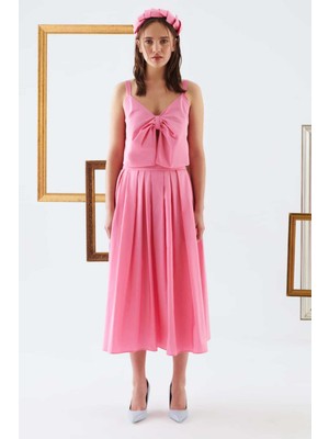 ROMAN Askılı Bluz Pembe Y2233003_038