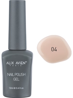 Uv Kalıcı Bej Jel Oje 04 - Gel Polish - 12 Ml