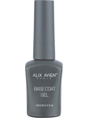Alix Avien Beyaz Renkli UV Jel Oje Bazı 12 Ml Pürüzsüz Parlak Görünüm Sağlar