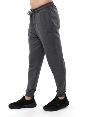Raru Erkek Ribanalı Sweat Pantolon Sentus Antrasit