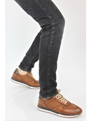 Marcomen Erkek  Deri Günlük Spor Tarz Casual Ayakkabı MR23/CS17397