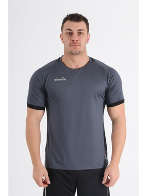 Diadora Elite Antrenman T-Shirt Antrasit