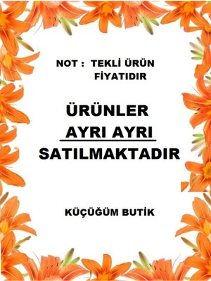 Küçüğüm Butik Tesettür Bahar Dalı Pudra Rengi Seyyar Yakalı Kloş Anne Kız Kombini