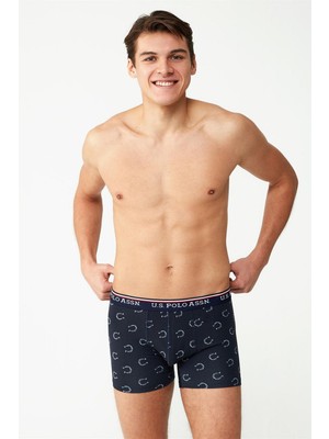 U.S. Polo Assn. 80485 Erkek Modal Boxer-Lacivert