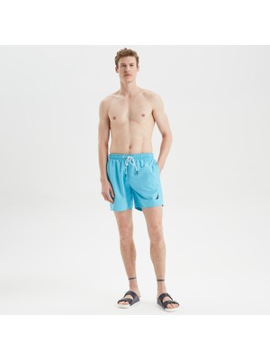 Nautica Erkek Mavi Regular Fit Deniz Şortu T35101T.4MG
