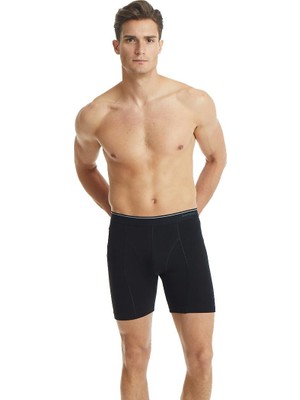 Tender Cotton Siyah Boxer 9216