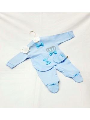 Berkay Berkaysun Tekstilden Pamuklu Bebek Tulum Takımı