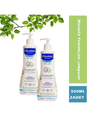 Mustela Yenidoğan Şampuan 500 ml 2 Adet