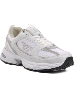 Walkway Run Beyaz-Gümüş Erkek Koşu Ayakkabısı