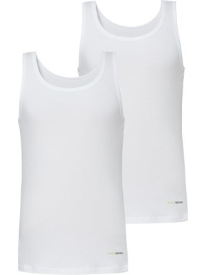 Tender Cotton 2'li Beyaz Atlet 9678