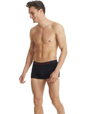 Blackspade Erkek Siyah Spor Boxer 9758