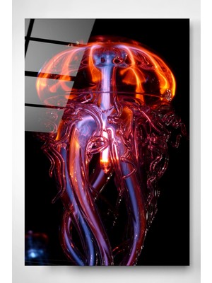 Hinora Cam Deniz Anası Cam Tablo, Dekoratif Cam Tablo