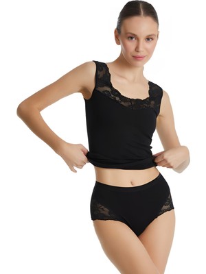 Blackspade Kadın Siyah Slip Külot 1333