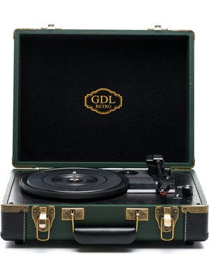 GDL Retro T317B Elite Çanta Pikap Bluetooth Şarjlı Metal İğneli