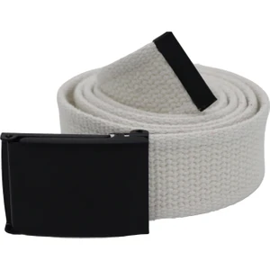 Anatolia Craft Taktik Unisex Beyaz Erkek Kadın Kız Genç Için Siyah Tokalı Spor Kanvas  Kot Bez Kemer
