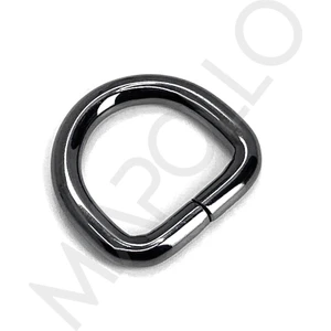 2 x 2 x 5MM Yüksek Askı D Halka Black