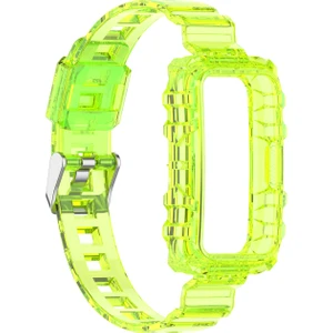 Zsunsky Shop Honor Band 6 Için Tek Parça Silikon Şeffaf Saat Kayışı (Yurt Dışından)