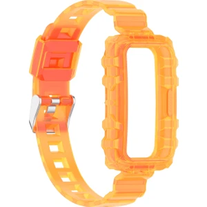 Zsunsky Shop Honor Band 6 Için Tek Parça Silikon Şeffaf Saat Kayışı (Yurt Dışından)