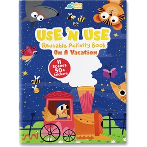 Use 'n Use Reusable Activity Book - On A Vacation Tak Çıkar Çıkartmalı Aktivite Kitabı