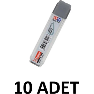 10 Adet Mikromin 0,9 mm  Kalem Ucu  20LI