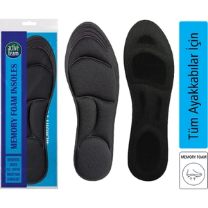 Active Team BC03 | Memory Foam, Tüm Ayakkabılarla Uyumlu, Rahat, Konfor, Darbe Emici ve Yumuşak İç Tabanlık