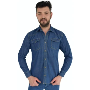 Erkek Kot Çift Cepli Gömlek Silim Fit BGL-ST02756