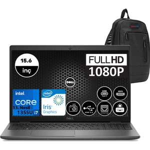 Latitude 3540 Intel Core I7 1355U 32GB 512GB SSD Windows 11 Pro 15.6" Fhd Taşınabilir Bilgisayar N022L354015W10 + Zetta Çanta