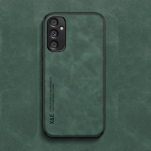 For Samsung Galaxy M33 5g Cilt Hissi Manyetik Emme Cep Telefonu Kılıfları (Yurt Dışından)