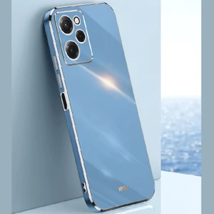 For Xiaomi Redmi Note 11 4g 6d Galvanik Düz Taraf Cep Telefonu Kılıfları (Yurt Dışından)