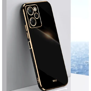 For Xiaomi Poco F4 6d Galvanik Düz Taraf Cep Telefonu Kılıfları (Yurt Dışından)