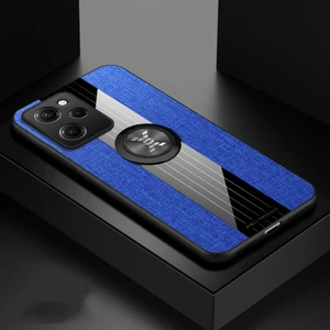 For Xiaomi Redmi K40 Yüzük Bez Dikiş Cep Telefonu Kılıfları (Yurt Dışından)