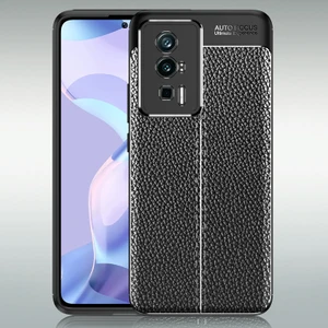 For Poco F5 Yumuşak Iş Deri Cep Telefonu Kılıfları (Yurt Dışından)