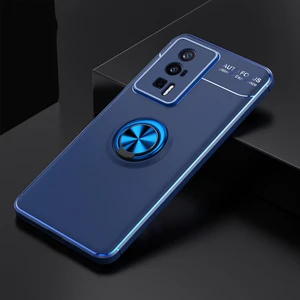 For Poco F5 Manyetik Emme Yüzük Silika Jeli Cep Telefonu Kılıfları (Yurt Dışından)