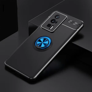 For Poco X5 Pro Manyetik Emme Yüzük Silika Jeli Cep Telefonu Kılıfları (Yurt Dışından)