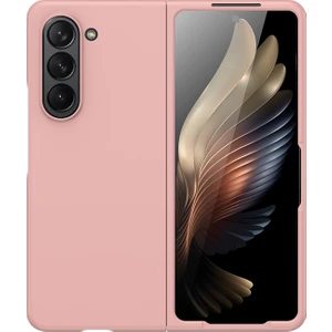 For Samsung Galaxy Z Fold 5 Cilt Hissi Sert Cep Telefonu Kılıfları (Yurt Dışından)