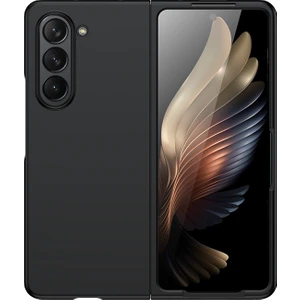 For Samsung Galaxy Z Fold 5 Cilt Hissi Sert Cep Telefonu Kılıfları (Yurt Dışından)