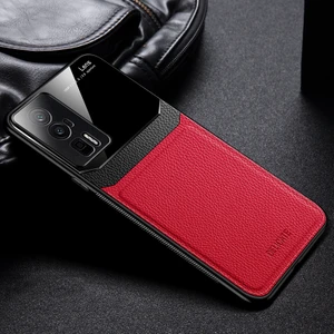 For Poco F5 Ticari Işler Deri Desen Cep Telefonu Kılıfları (Yurt Dışından)