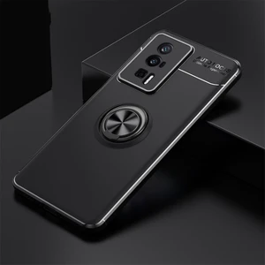 For Poco X5 Pro Manyetik Emme Yüzük Silika Jeli Cep Telefonu Kılıfları (Yurt Dışından)