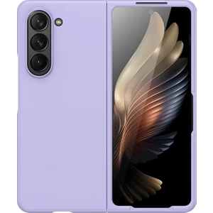 For Samsung Galaxy Z Fold 5 Cilt Hissi Sert Cep Telefonu Kılıfları (Yurt Dışından)