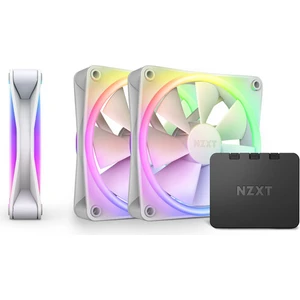 F120 Rgb Duo Beyaz 3X120 Mm+Fan Kontrolcü RF-D12TF-W1
