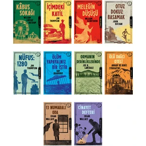 Gölge Dizisi: Kabus Sokağı - Meleğin Düşüşü - Otuz Dokuz Basamak - Nüfus: 1280 -  10 Kitap Takım