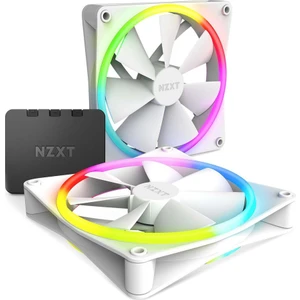 F140 Rgb Duo Beyaz 2X140 Mm+Fan Kontrolcü  RF-D14DF-W1
